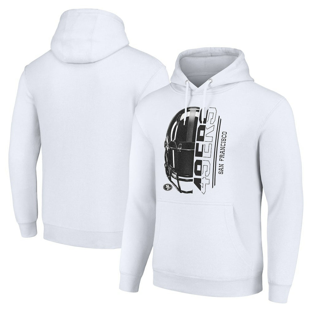 San Francisco 49ers  Starter Unisex Half Helmet Logo Pullover Hoodie