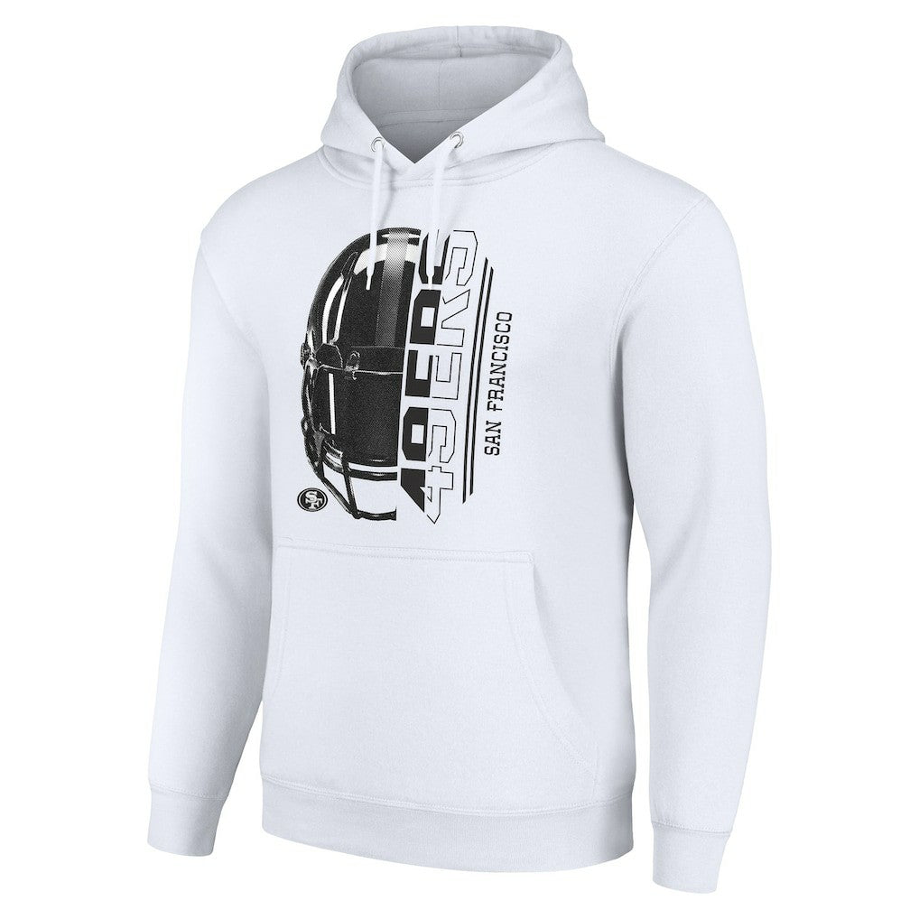 San Francisco 49ers  Starter Unisex Half Helmet Logo Pullover Hoodie