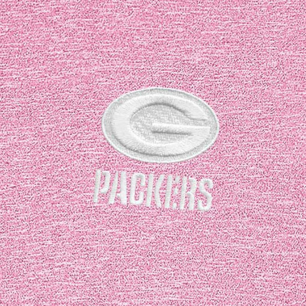 Green Bay Packers  Antigua Hunk Quarter-Zip Pullover Top