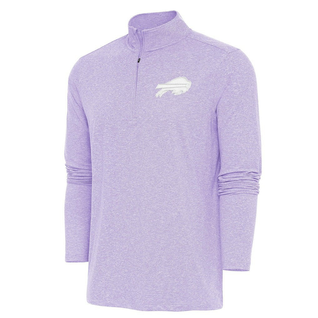 Buffalo Bills  Antigua Hunk Quarter-Zip Pullover Top