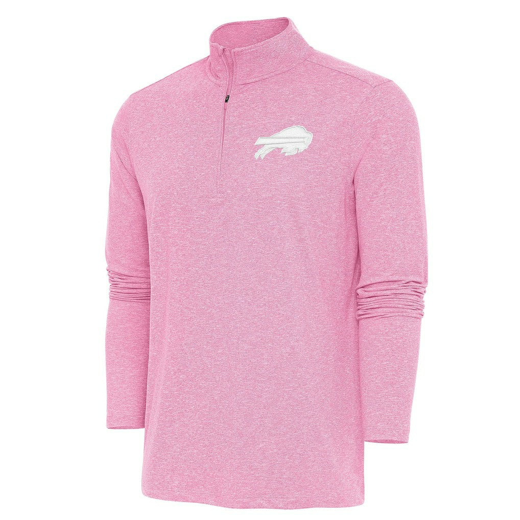 Buffalo Bills  Antigua Hunk Quarter-Zip Pullover Top