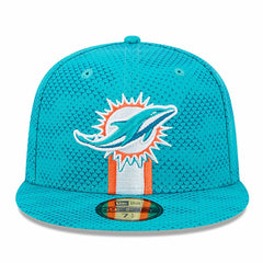 Miami Dolphins New Era 2024 Sideline 59FIFTY Fitted Hat