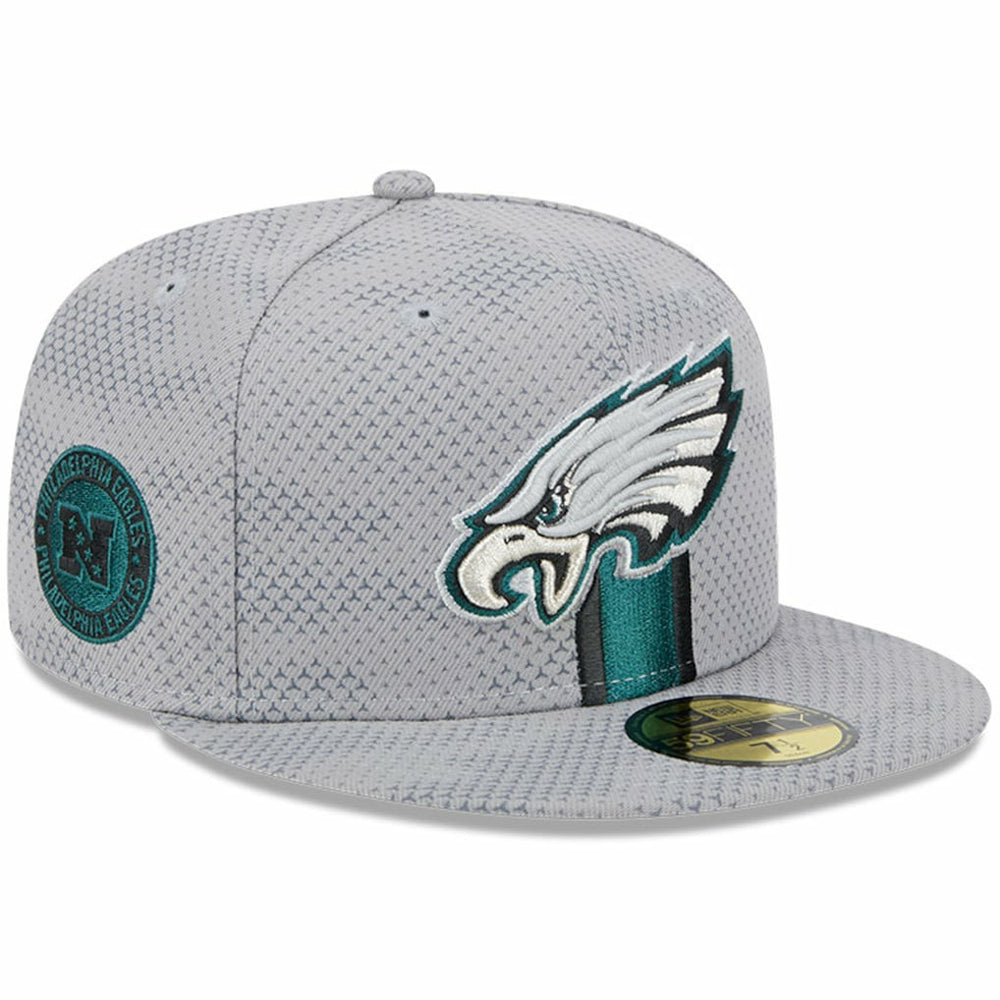 Philadelphia Eagles New Era 2024 Sideline 59FIFTY Fitted Hat
