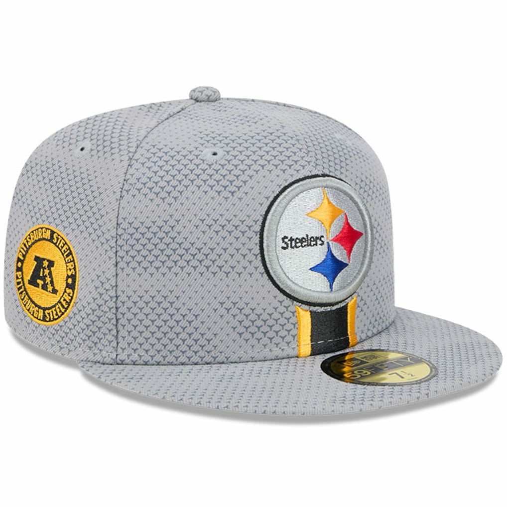 Pittsburgh Steelers New Era 2024 Sideline 59FIFTY Fitted Hat