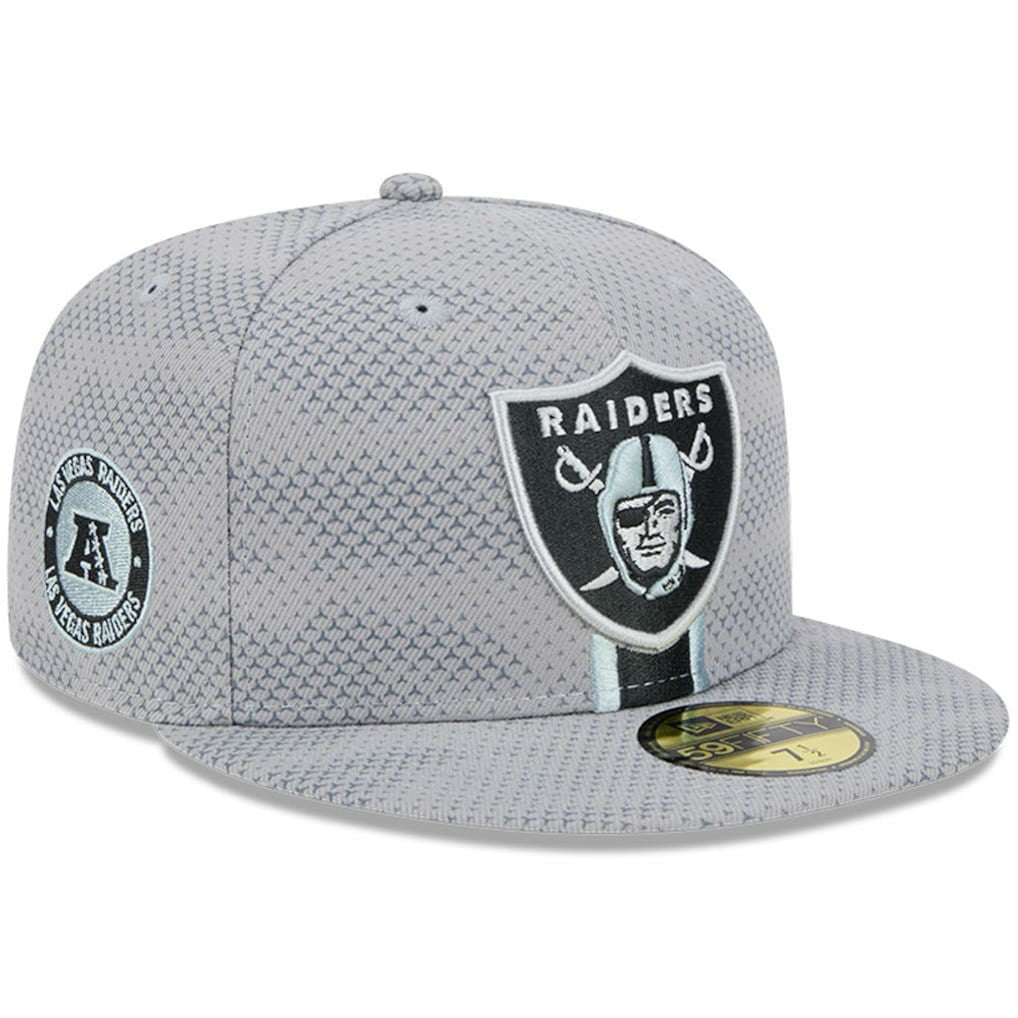 Las Vegas Raiders New Era 2024 Sideline 59FIFTY Fitted Hat