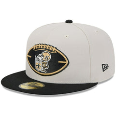 New Orleans Saints New Era 2024 Sideline Historic 59FIFTY Fitted Hat