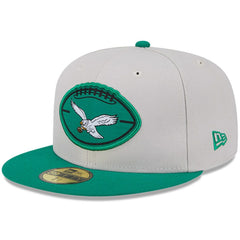 Philadelphia Eagles New Era 2024 Sideline Historic 59FIFTY Fitted Hat