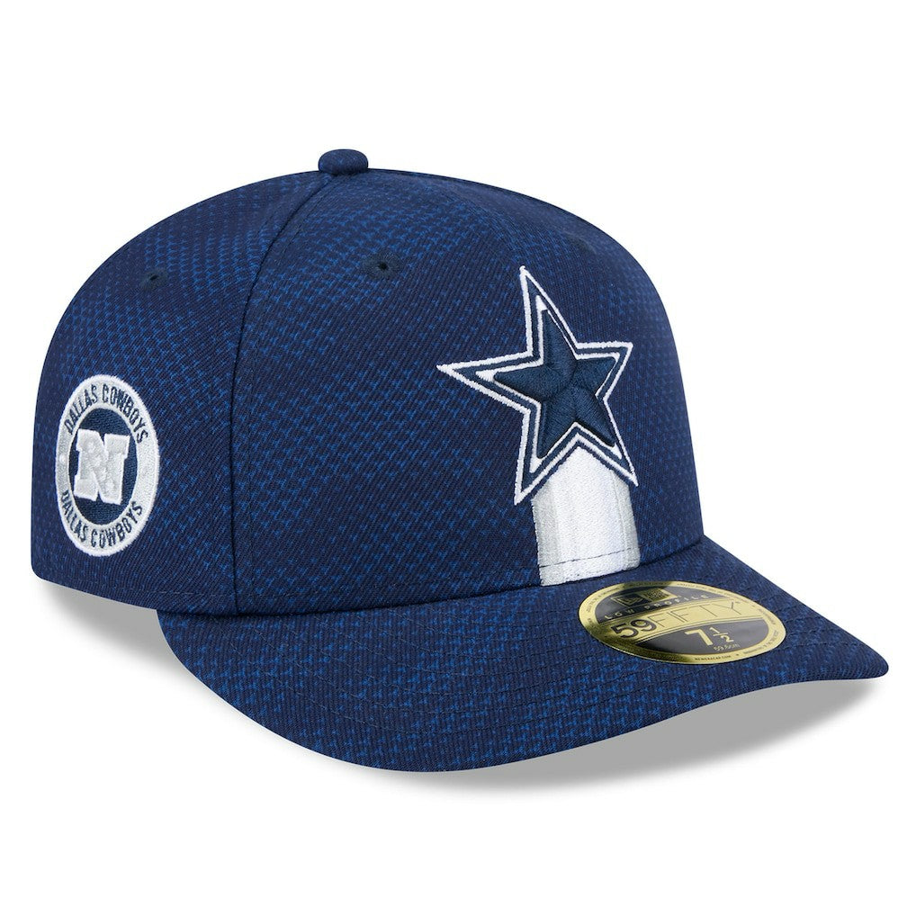 Dallas Cowboys New Era 2024 Sideline Low Profile 59FIFTY Fitted Hat