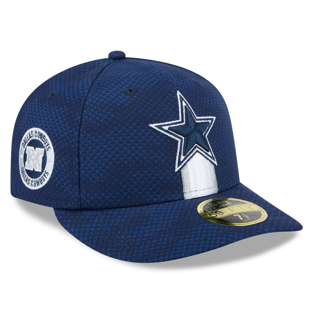Dallas Cowboys New Era 2024 Sideline Low Profile 59FIFTY Fitted Hat