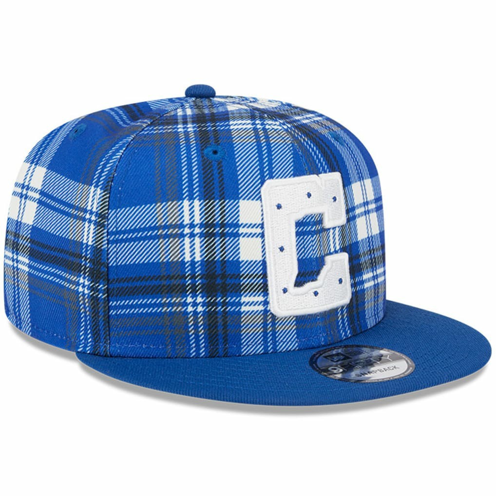 Indianapolis Colts New Era 2024 Sideline Statement 9FIFTY Snapback Hat