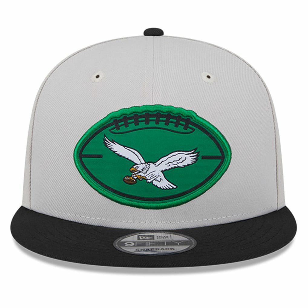 Philadelphia Eagles New Era 2024 Sideline Historic 9FIFTY Snapback Hat