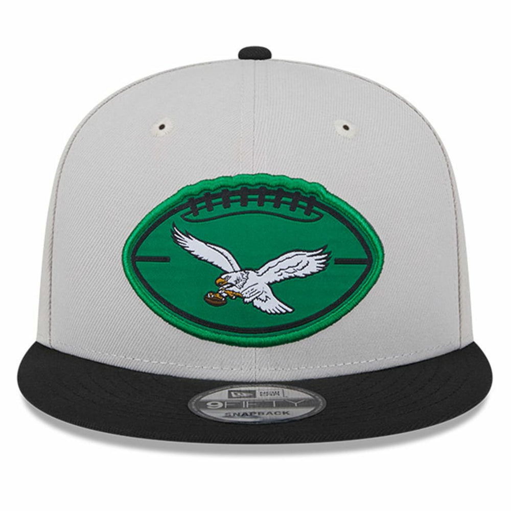 Philadelphia Eagles New Era 2024 Sideline Historic 9FIFTY Snapback Hat