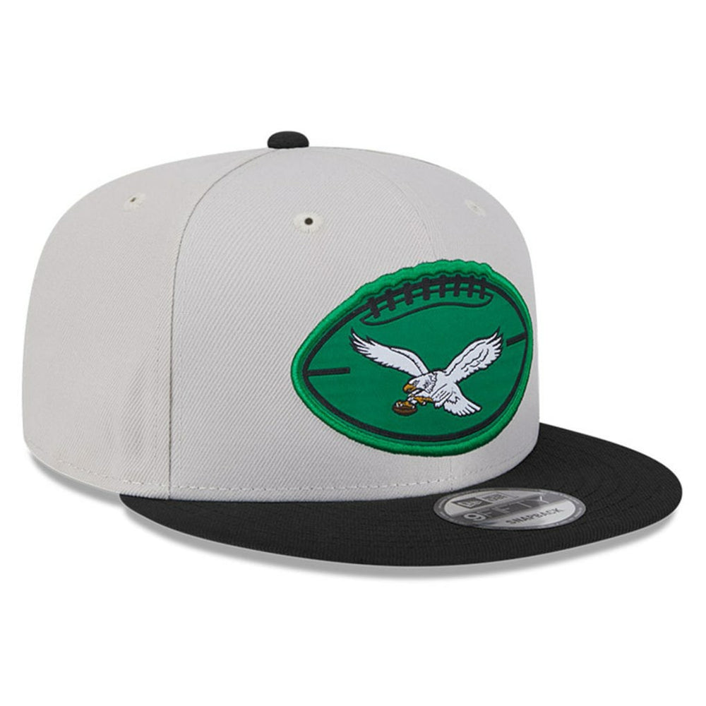 Philadelphia Eagles New Era 2024 Sideline Historic 9FIFTY Snapback Hat