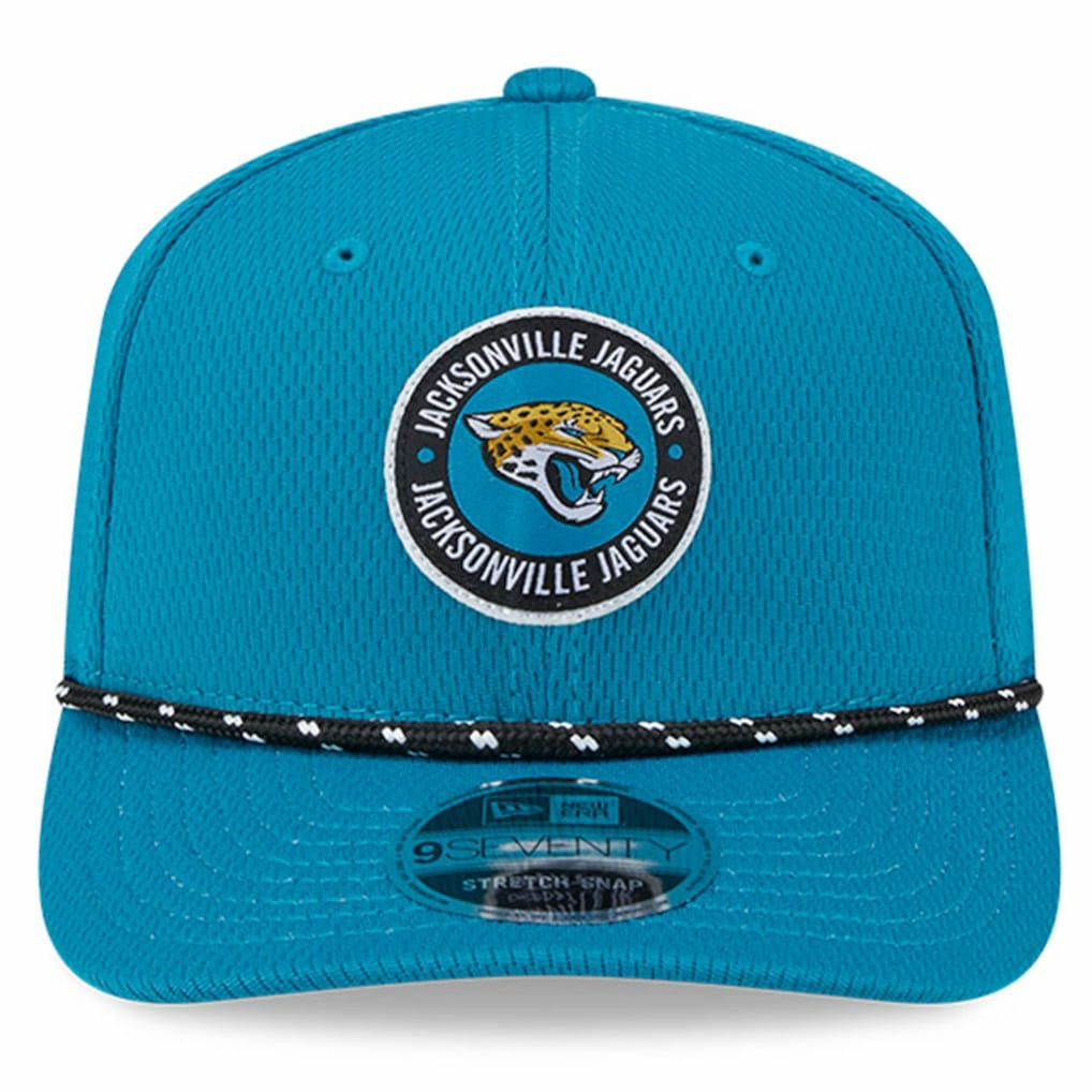 Jacksonville Jaguars New Era 2024 Sideline 9SEVENTY Stretch-Snap Hat