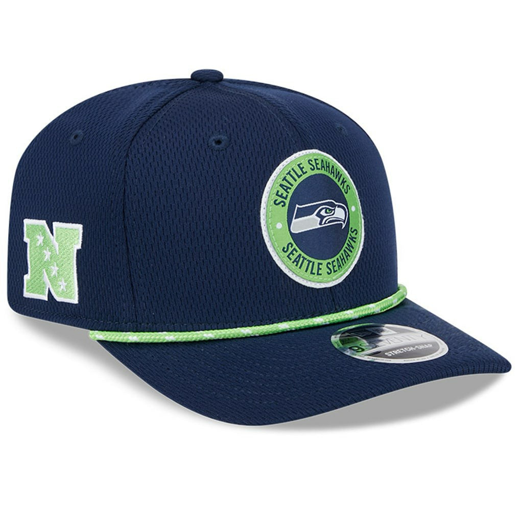 Seattle Seahawks New Era 2024 Sideline 9SEVENTY Stretch-Snap Hat