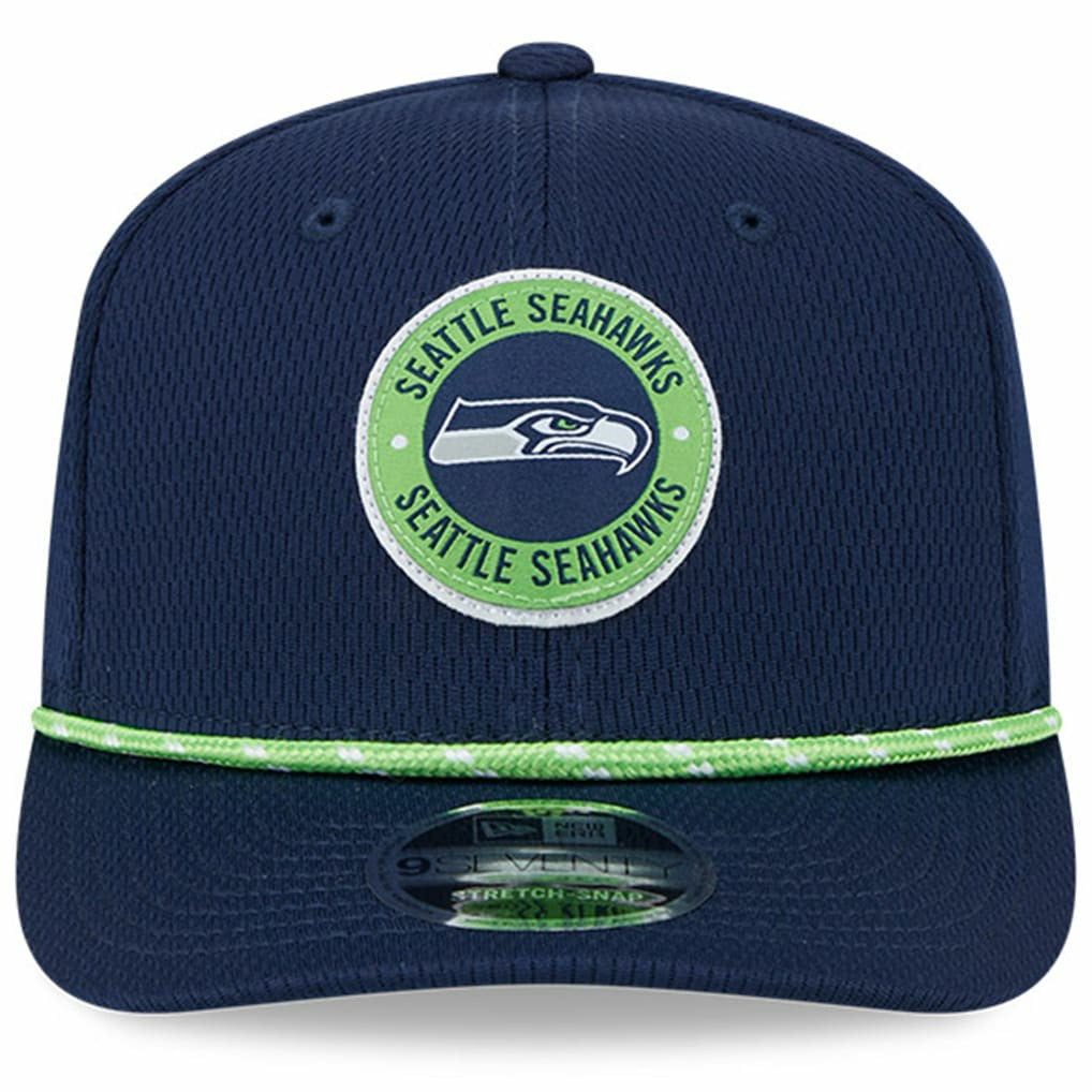 Seattle Seahawks New Era 2024 Sideline 9SEVENTY Stretch-Snap Hat