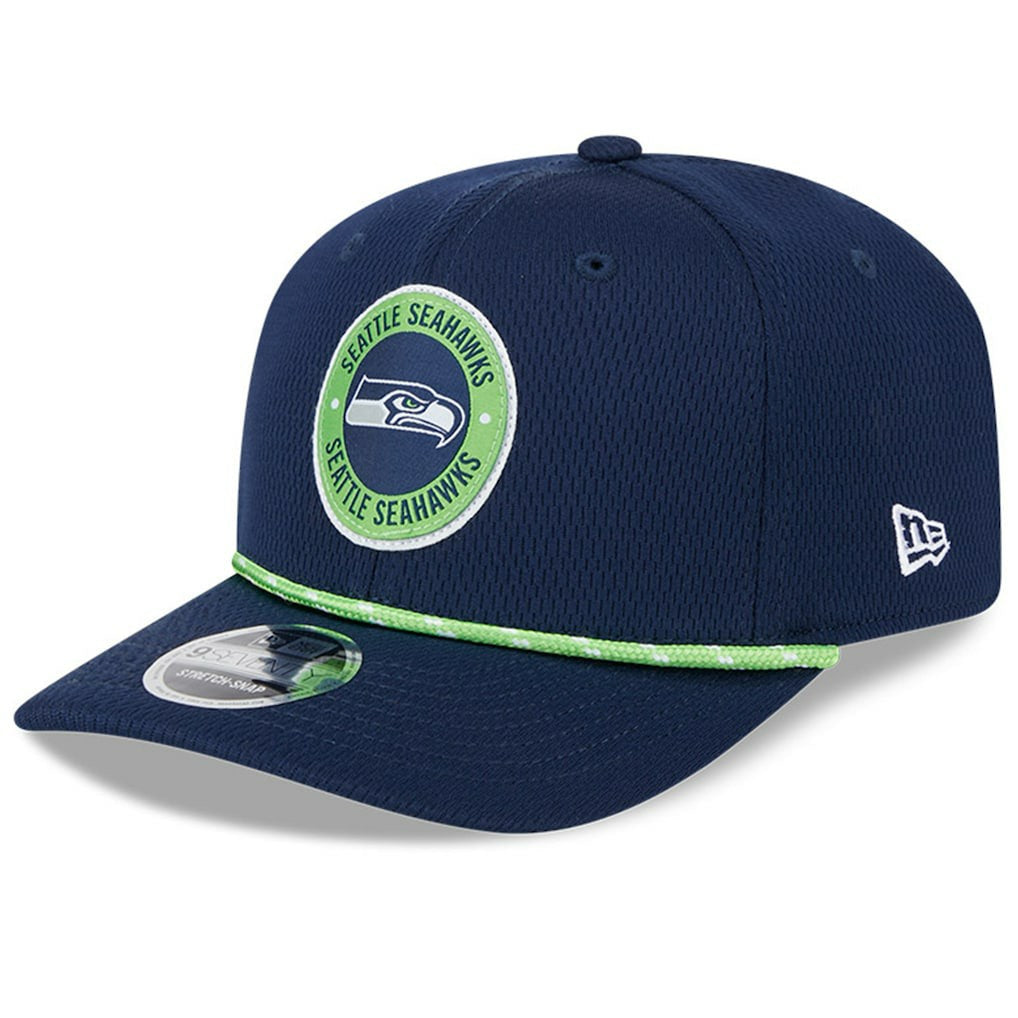 Seattle Seahawks New Era 2024 Sideline 9SEVENTY Stretch-Snap Hat