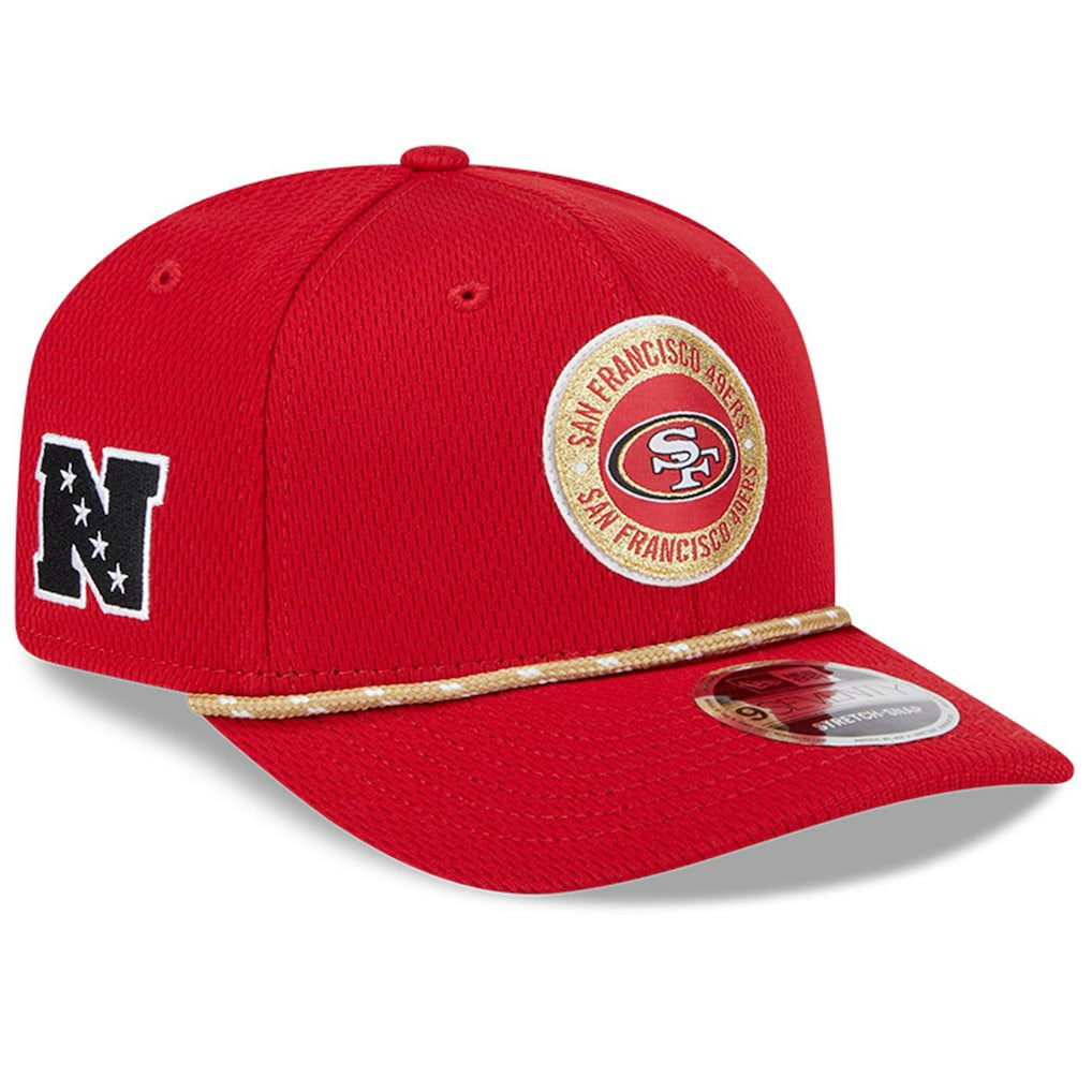 San Francisco 49ers New Era 2024 Sideline 9SEVENTY Stretch-Snap Hat