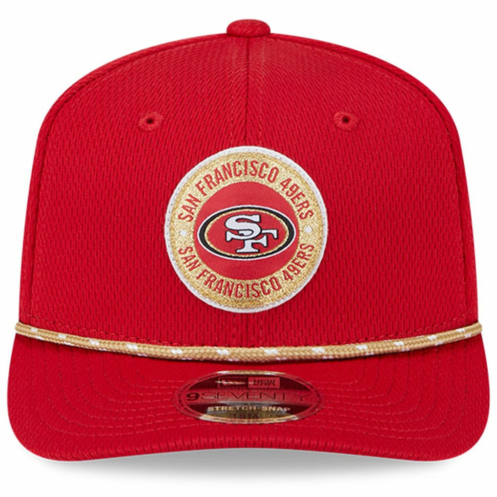 San Francisco 49ers New Era 2024 Sideline 9SEVENTY Stretch-Snap Hat