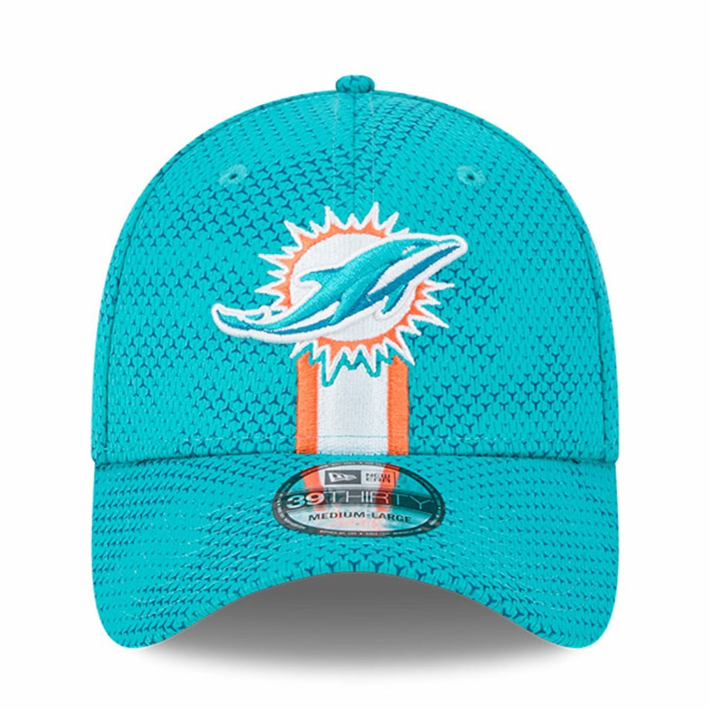 Miami Dolphins New Era 2024 Sideline 39THIRTY Flex Hat