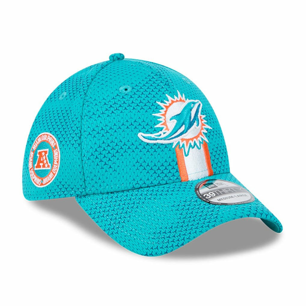 Miami Dolphins New Era 2024 Sideline 39THIRTY Flex Hat