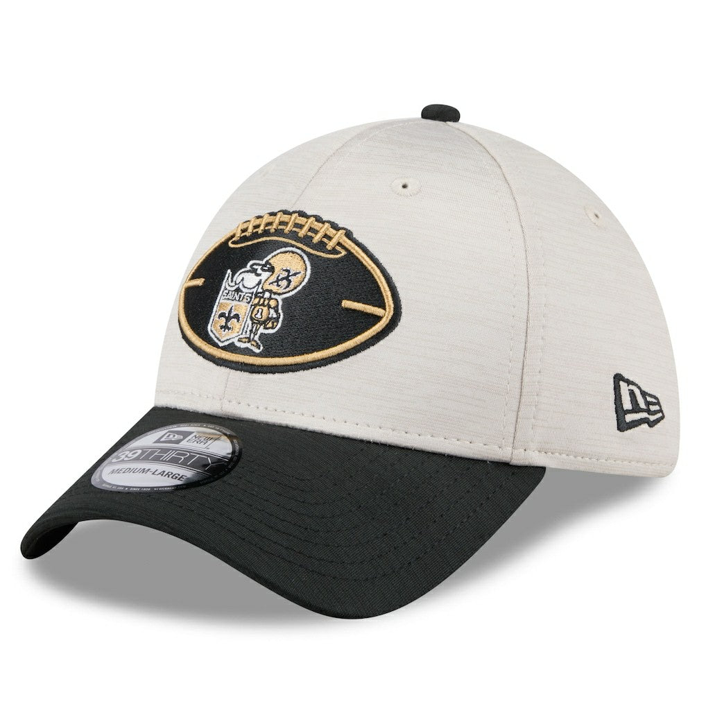 New Orleans Saints New Era 2024 Sideline Historic 39THIRTY Flex Hat
