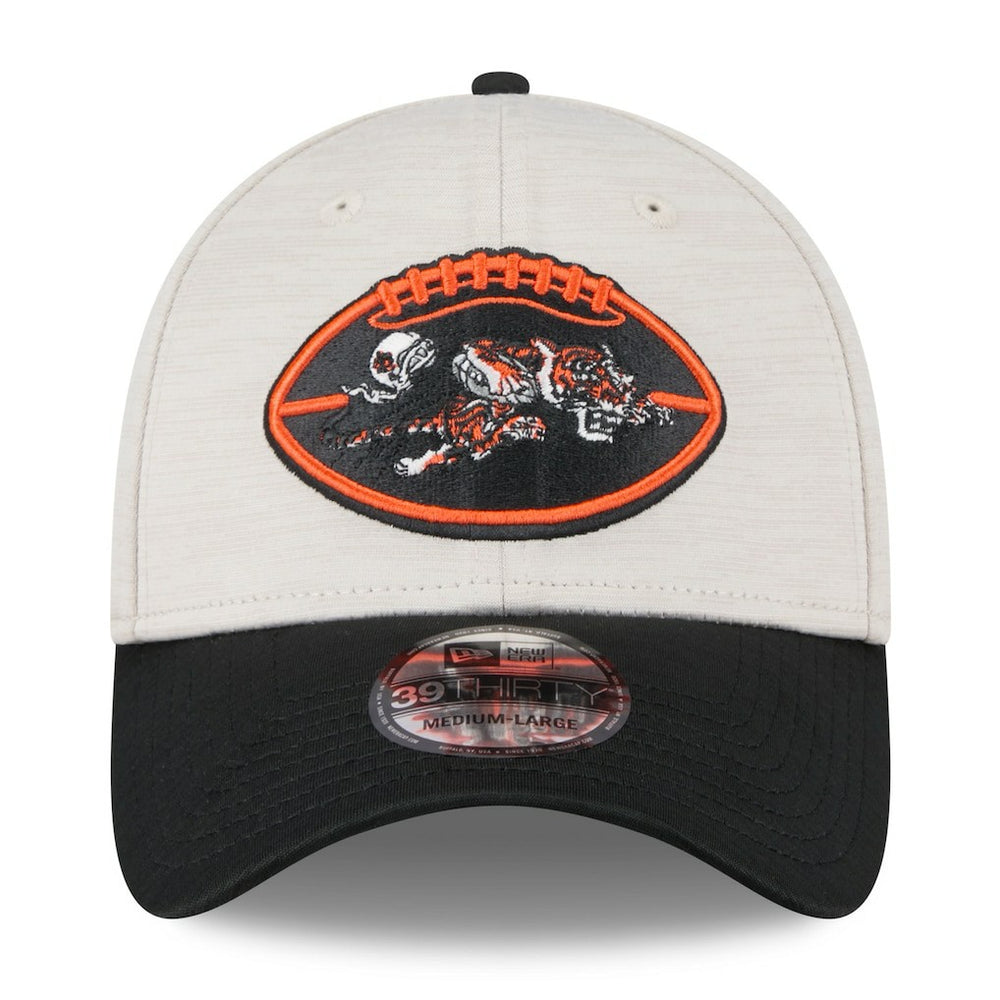 Cincinnati Bengals New Era 2024 Sideline Historic 39THIRTY Flex Hat