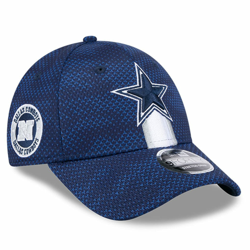 Dallas Cowboys New Era 2024 Sideline 9FORTY Stretch-Snap Hat