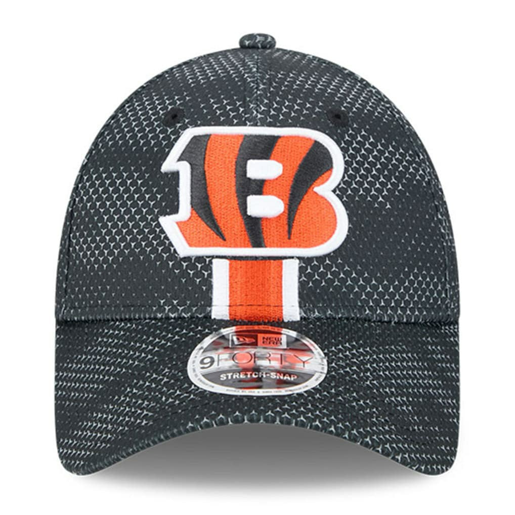 Cincinnati Bengals New Era 2024 Sideline 9FORTY Stretch-Snap Hat