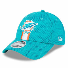 Miami Dolphins New Era 2024 Sideline 9FORTY Stretch-Snap Hat