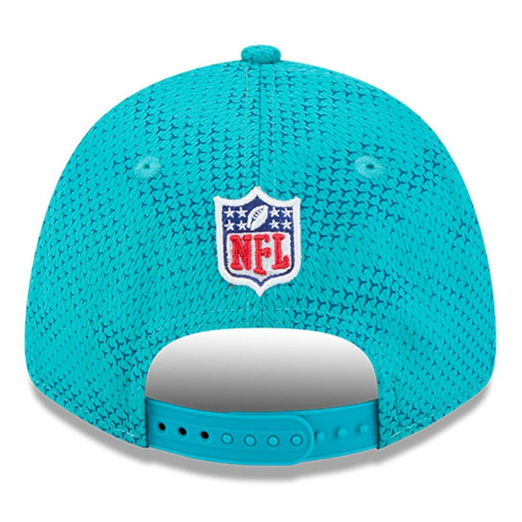Miami Dolphins New Era 2024 Sideline 9FORTY Stretch-Snap Hat