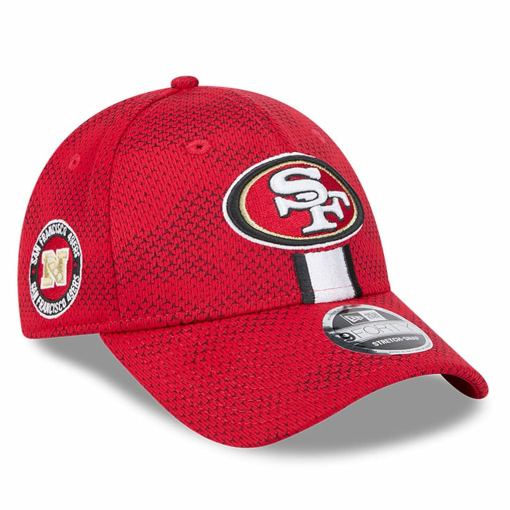 San Francisco 49ers New Era 2024 Sideline 9FORTY Stretch-Snap Hat