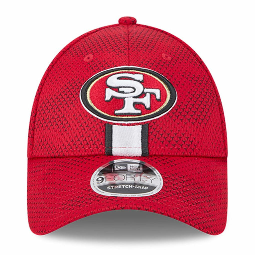 San Francisco 49ers New Era 2024 Sideline 9FORTY Stretch-Snap Hat