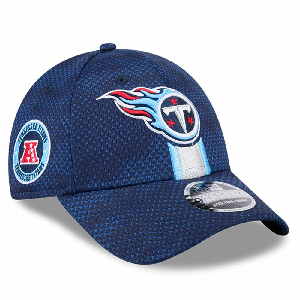 Tennessee Titans New Era 2024 Sideline 9FORTY Stretch-Snap Hat