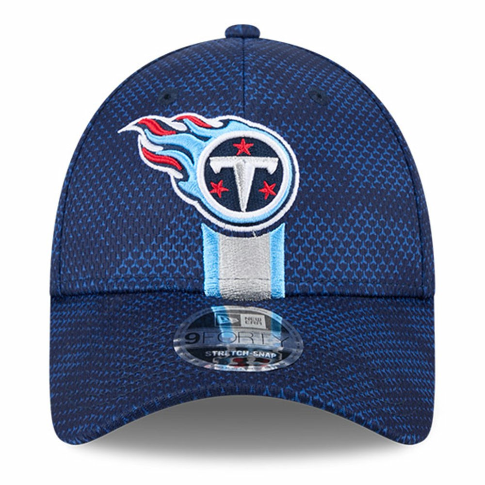 Tennessee Titans New Era 2024 Sideline 9FORTY Stretch-Snap Hat