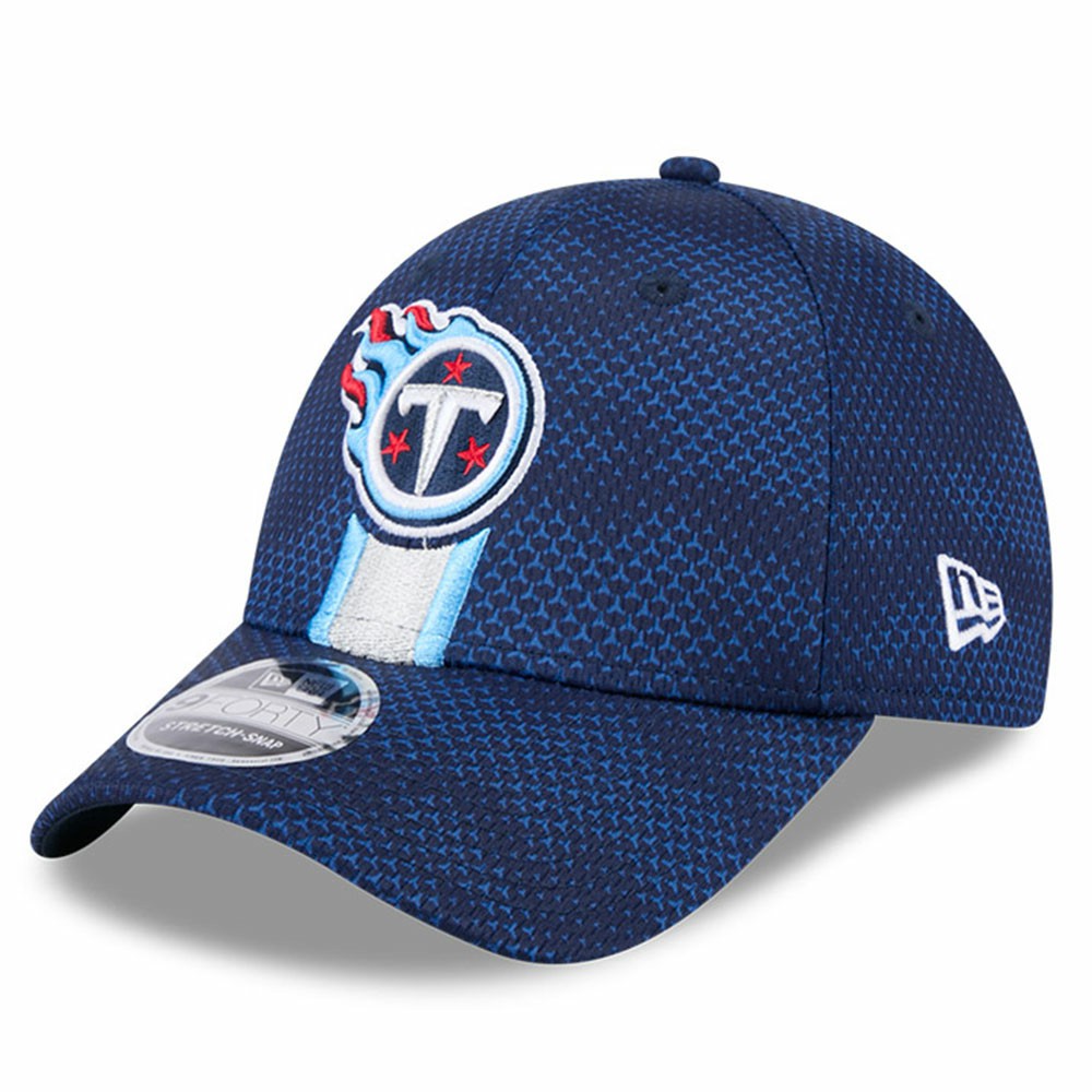 Tennessee Titans New Era 2024 Sideline 9FORTY Stretch-Snap Hat