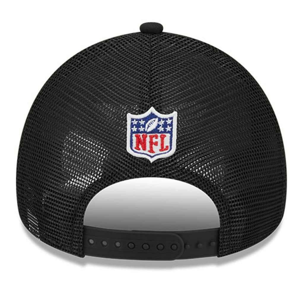 Philadelphia Eagles New Era 2024 Sideline Historic 9FORTY A-Frame Trucker Adjustable Hat