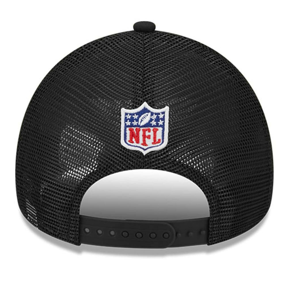 Philadelphia Eagles New Era 2024 Sideline Historic 9FORTY A-Frame Trucker Adjustable Hat