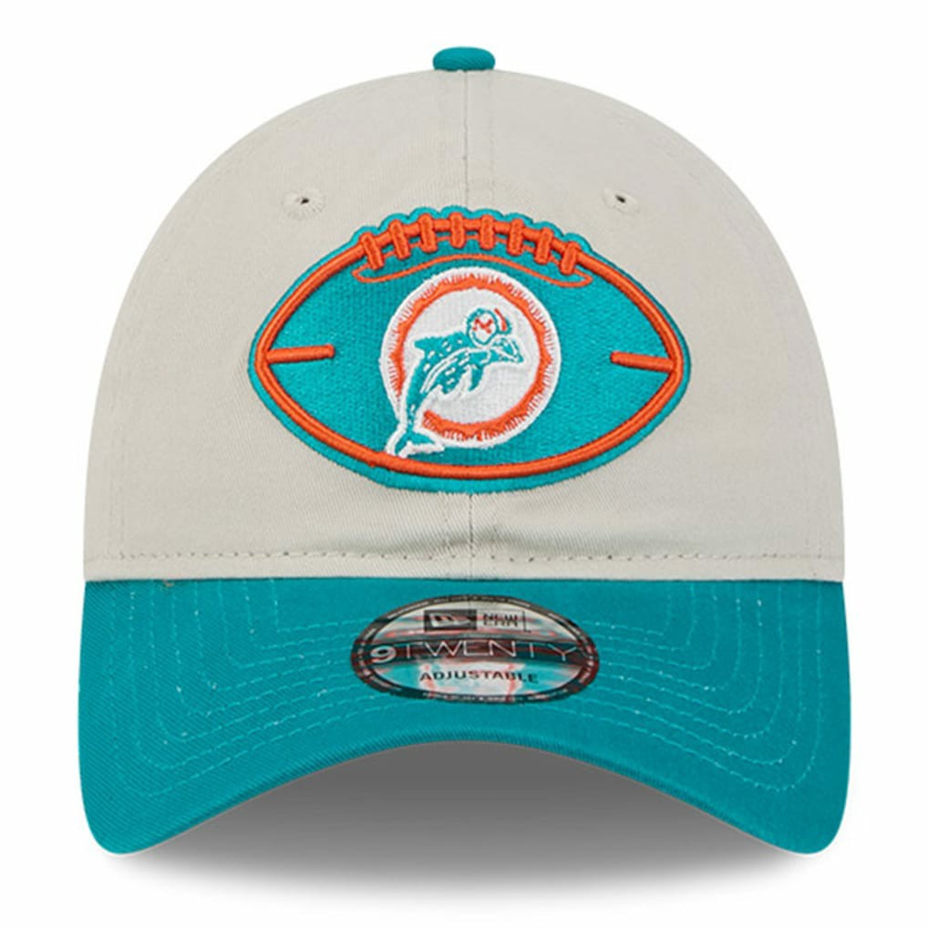 Miami Dolphins New Era 2024 Sideline Historic 9TWENTY Adjustable Hat