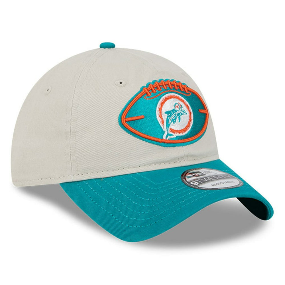 Miami Dolphins New Era 2024 Sideline Historic 9TWENTY Adjustable Hat