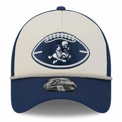 Dallas Cowboys New Era Youth 2024 Sideline Historic 9FORTY A-Frame Trucker Adjustable Hat