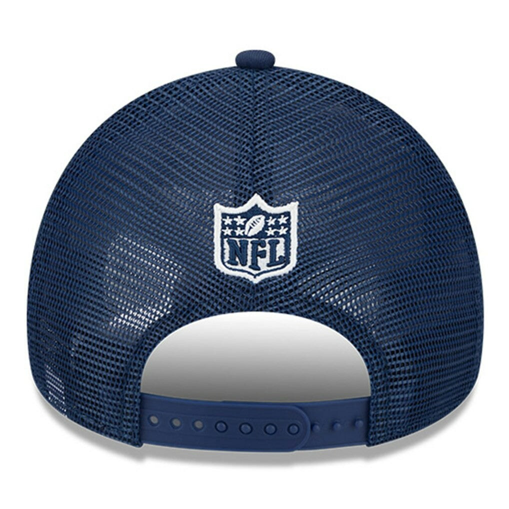 Dallas Cowboys New Era Youth 2024 Sideline Historic 9FORTY A-Frame Trucker Adjustable Hat