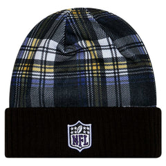 Baltimore Ravens New Era Sideline Statement Cuffed Knit Hat