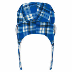 Indianapolis Colts New Era Sideline Plaid Sherpa Trapper Hat