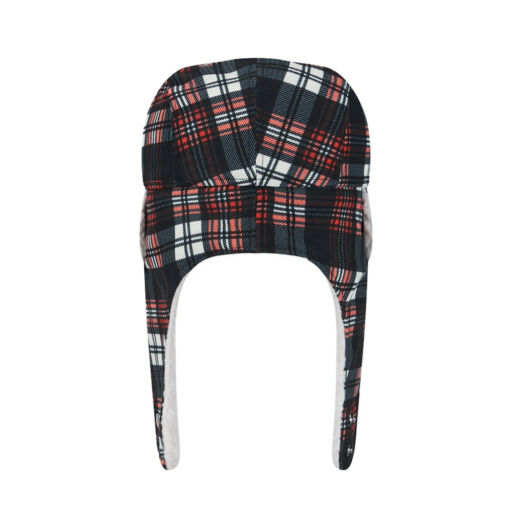 Cincinnati Bengals New Era Sideline Plaid Sherpa Trapper Hat