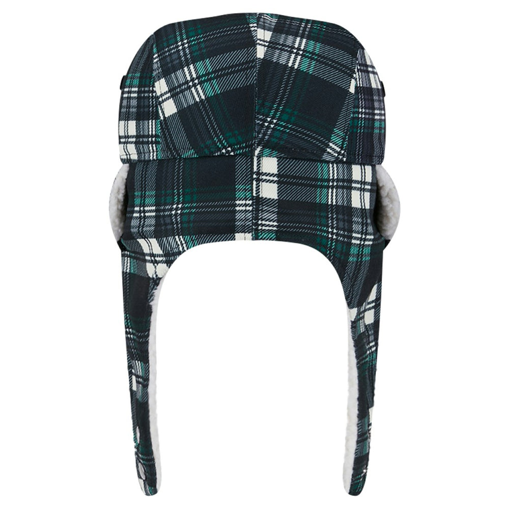 New York Jets New Era Sideline Plaid Sherpa Trapper Hat