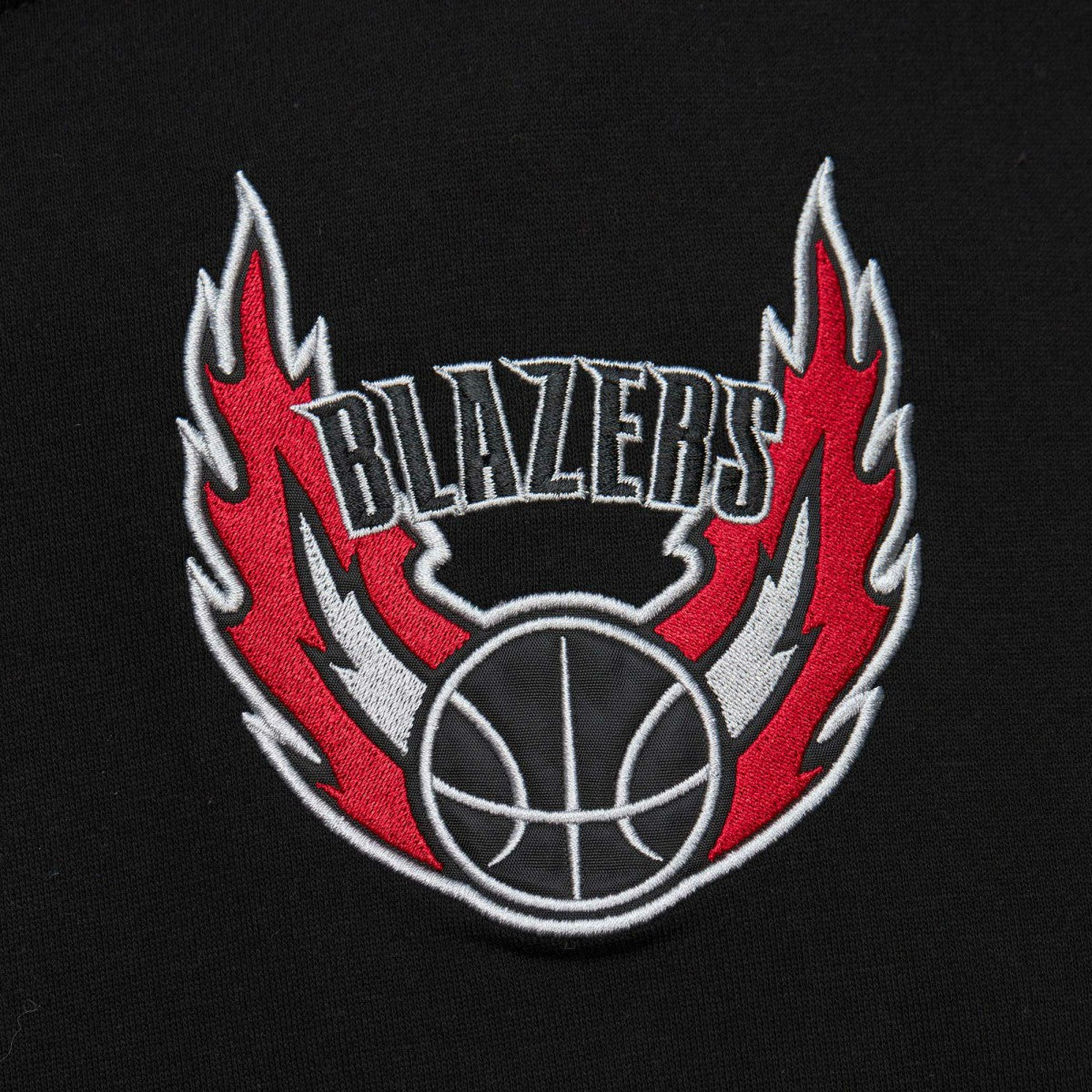 Portland Trail Blazers Team OG 2.0 Vintage Logo Fleece Pullover Hoodie On Sale