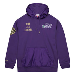 Utah Jazz Team OG 2.0 Vintage Logo Fleece Pullover Hoodie On Sale