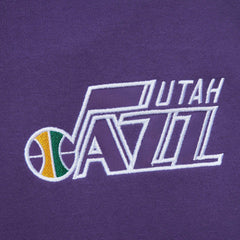 Utah Jazz Team OG 2.0 Vintage Logo Fleece Pullover Hoodie On Sale