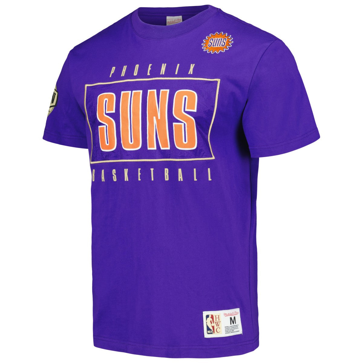 Phoenix Suns Hardwood Classics Team OG 2.0 Premium Vintage Logo T-Shirt Outlet